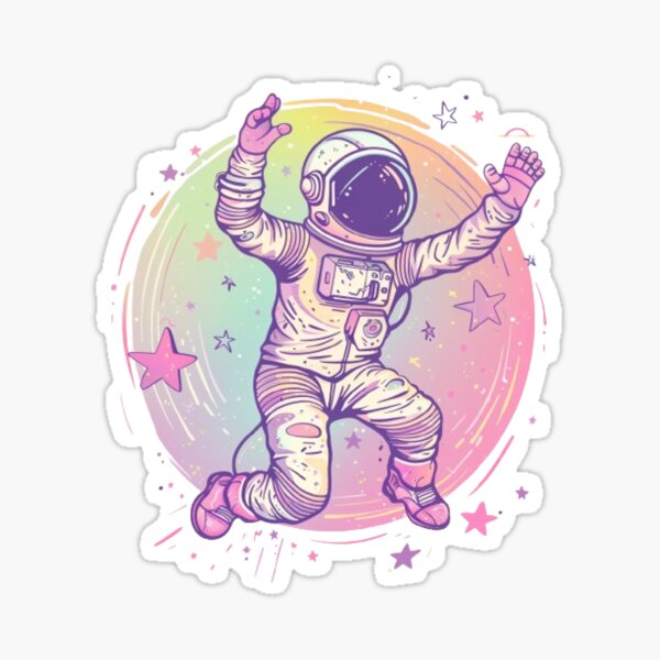 Item preview, Astronaut Dancing in Space - The Most Out of This World Moves! designed and sold by joyfulk8.