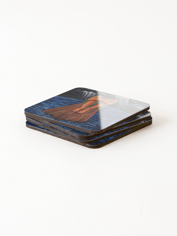 Thumbnail 4 of 5, Coasters (Set of 4), Isolation designed and sold by HopeProject.