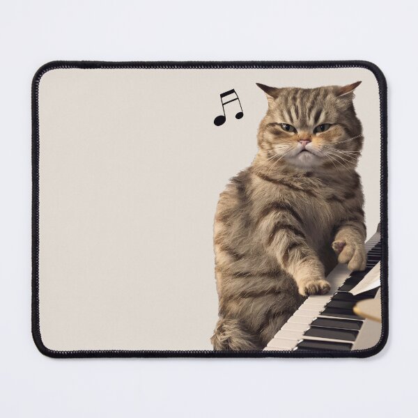 Item preview, Cat playing the piano designed and sold by Tajdi.