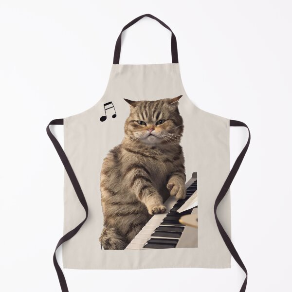 Item preview, Cat playing the piano designed and sold by Tajdi.