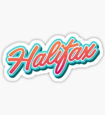 Halifax Typo Sticker