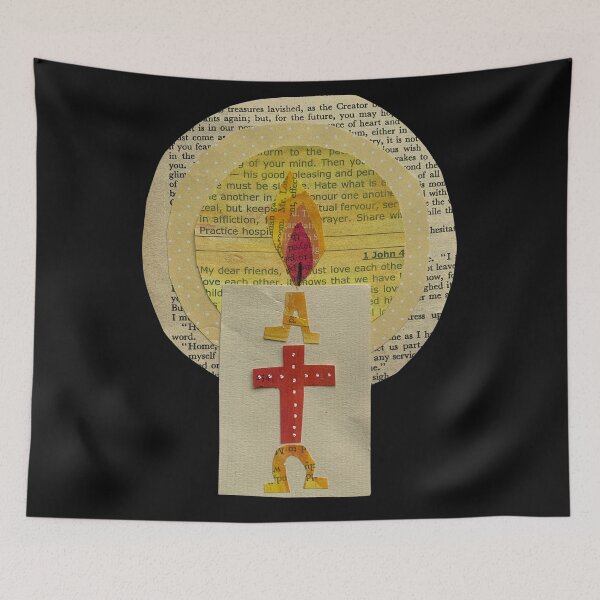 Item preview, Easter Day Paschal Candle designed and sold by Awmina.