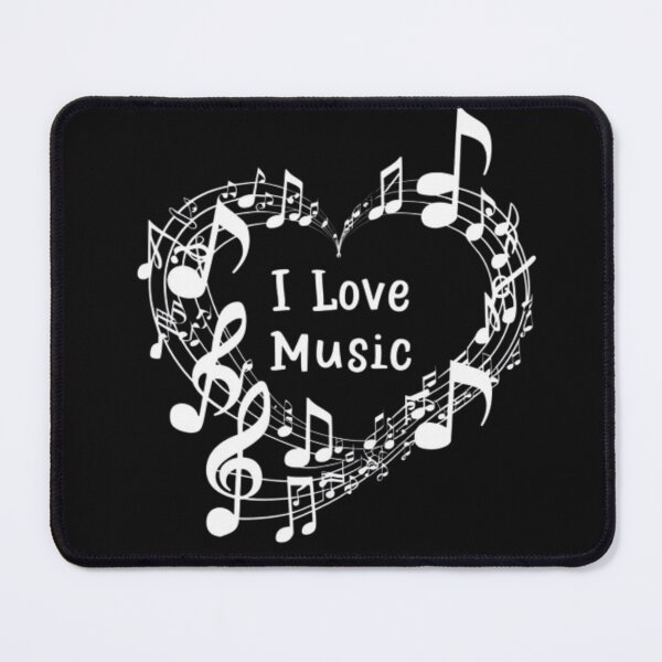Item preview, I love music designed and sold by catcraftss.