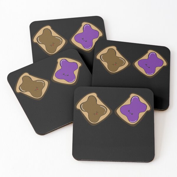 Item preview, Kawaii Peanut Butter and Jelly Besties Matching His & Hers designed and sold by Str8like dattshirts.