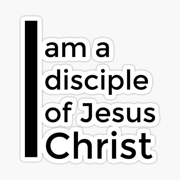 Item preview, Simple I am a disciple of Jesus Christ designed and sold by LoftyJDesign.