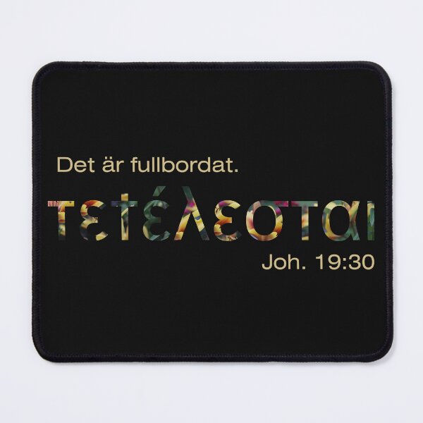 Item preview, Tetelestai, It Is Finished in Swedish designed and sold by NBiblePosters.