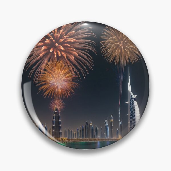 Item preview, Fireworks Above Dubai designed and sold by Burkae.