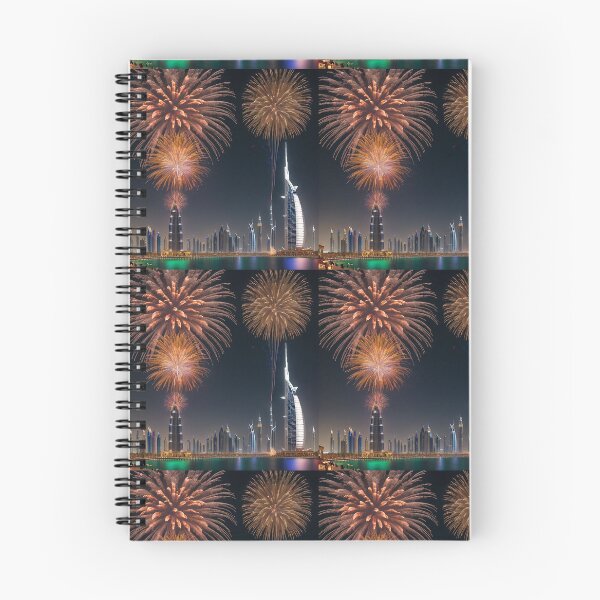 Item preview, Fireworks Above Dubai designed and sold by Burkae.