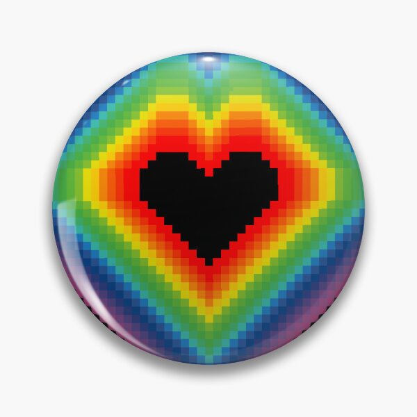 Artikelvorschau, Valentine pix, the pixelated rainbow heart from ByteMode entworfen und verkauft von ByteMode.
