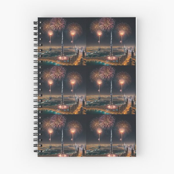 Item preview, Fireworks Above Dubai designed and sold by Burkae.