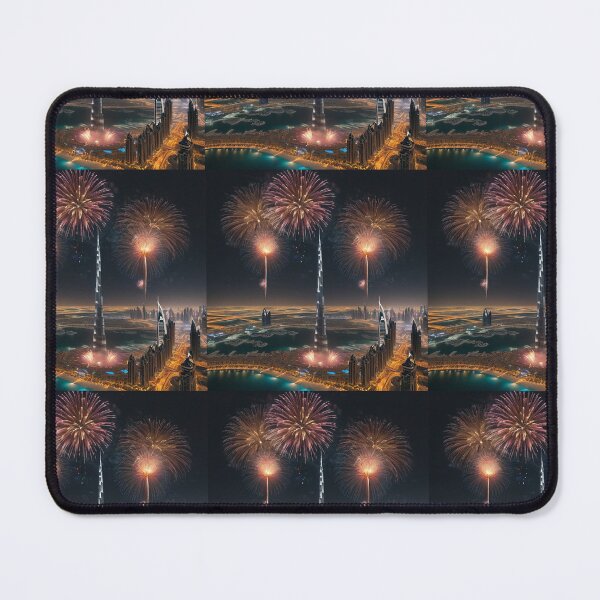 Item preview, Fireworks Above Dubai designed and sold by Burkae.