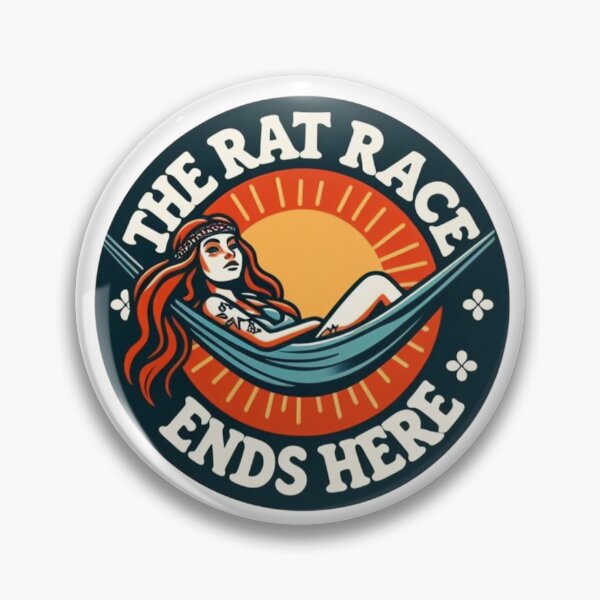 Item preview, Rat Race Orange Blue designed and sold by Cyphertribe.