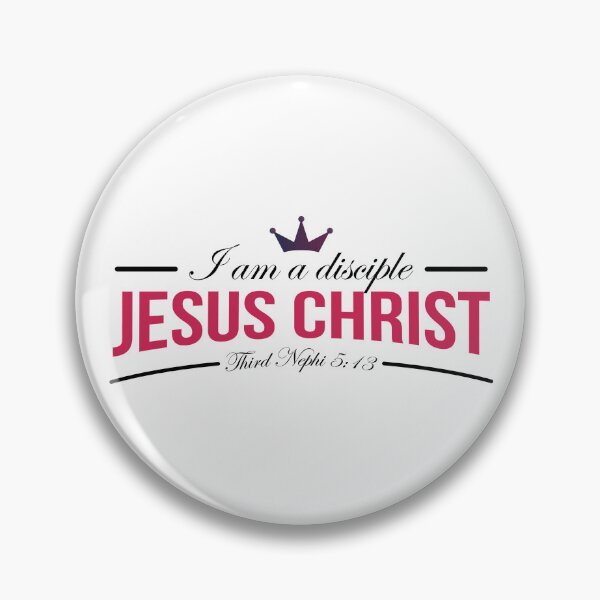 Item preview, Retro curved I am a disciple of Jesus Christ designed and sold by LoftyJDesign.