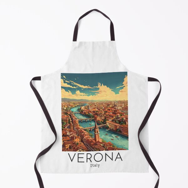 Item preview, A Vintage Travel Illustration of Verona - Italy designed and sold by GoodOldVintage.