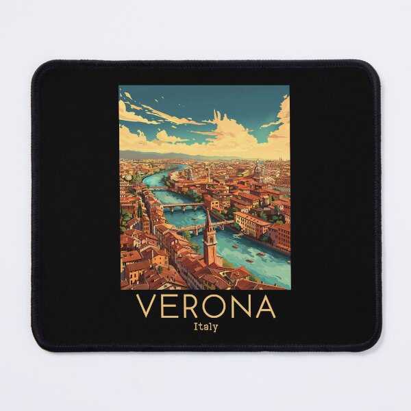 Item preview, A Vintage Travel Illustration of Verona - Italy designed and sold by GoodOldVintage.