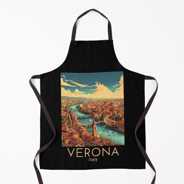 Item preview, A Vintage Travel Illustration of Verona - Italy designed and sold by GoodOldVintage.