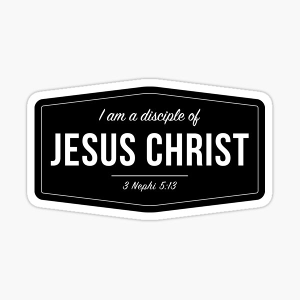 Item preview, Retro Sign I am a disciple of Jesus Christ designed and sold by LoftyJDesign.