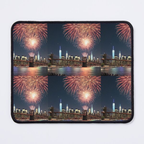 Item preview, Fireworks Above New York designed and sold by Burkae.