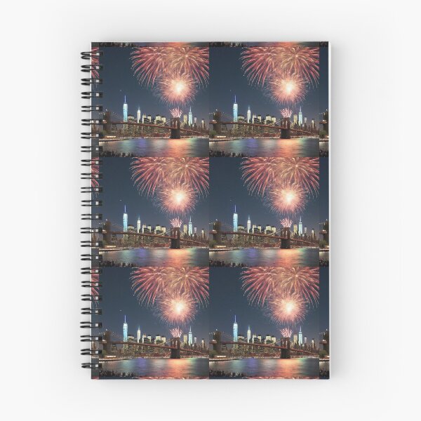 Item preview, Fireworks Above New York designed and sold by Burkae.