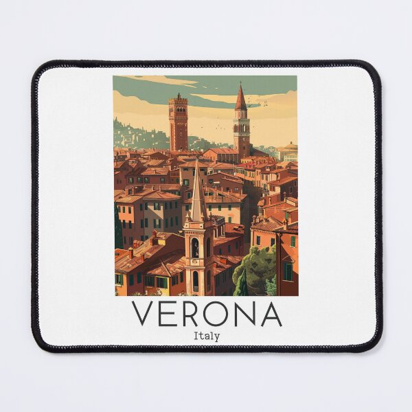 Item preview, A Vintage Travel Illustration of Verona - Italy designed and sold by GoodOldVintage.