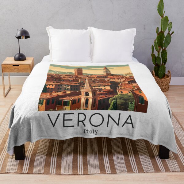 Item preview, A Vintage Travel Illustration of Verona - Italy designed and sold by GoodOldVintage.