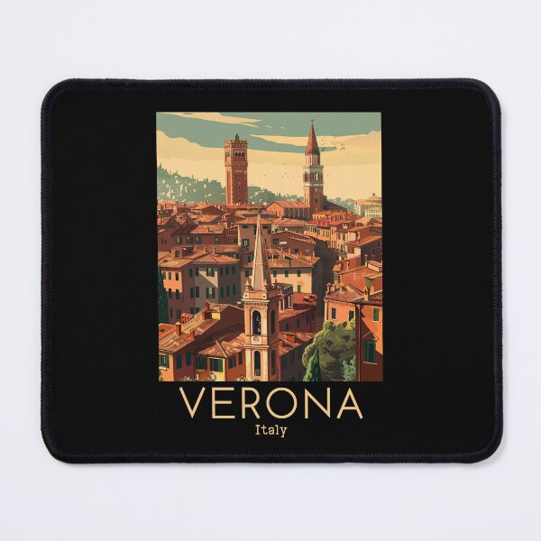 Item preview, A Vintage Travel Illustration of Verona - Italy designed and sold by GoodOldVintage.