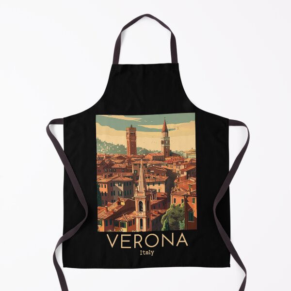 Item preview, A Vintage Travel Illustration of Verona - Italy designed and sold by GoodOldVintage.