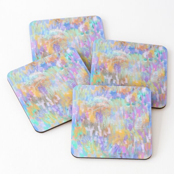 Item preview, Colourful Abstract Mixed Media Art designed and sold by CreativeCanvas8.