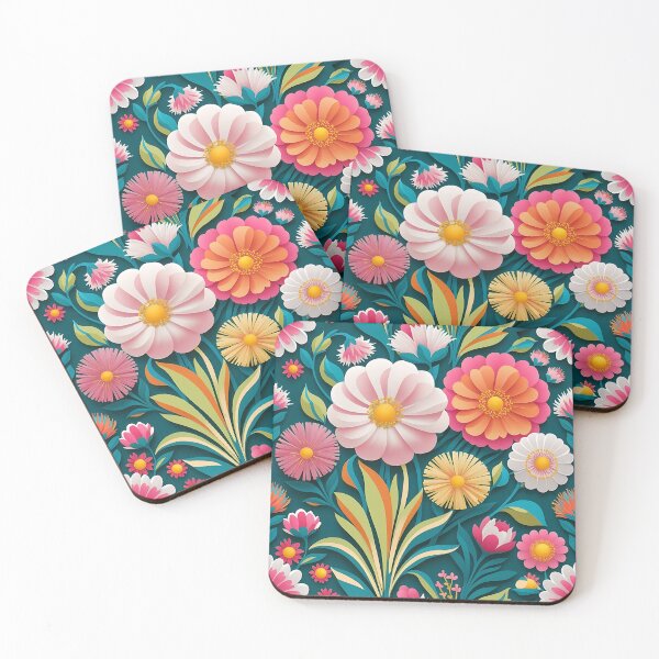 Item preview, Floral Symphony Pattern designed and sold by Haji  Kamora.