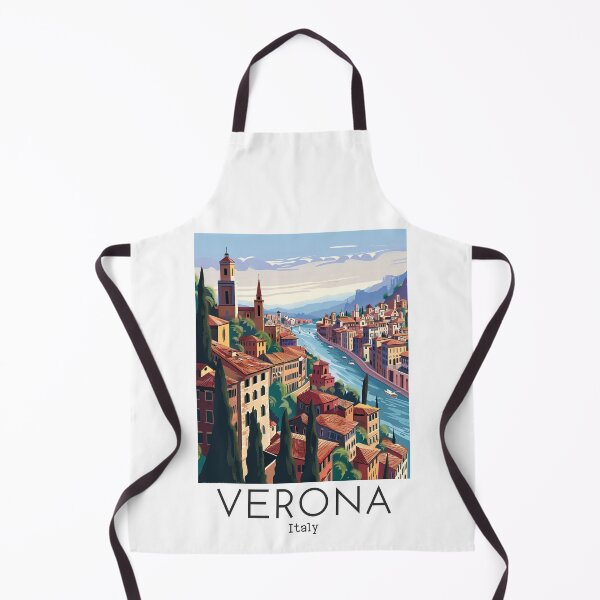 Item preview, A Vintage Travel Illustration of Verona - Italy designed and sold by GoodOldVintage.