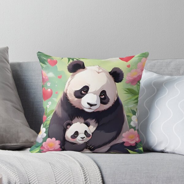 Artikelvorschau, Süße Panda-Mutter und Baby, perfektes Muttertagsgeschenk entworfen und verkauft von lonelymoony.