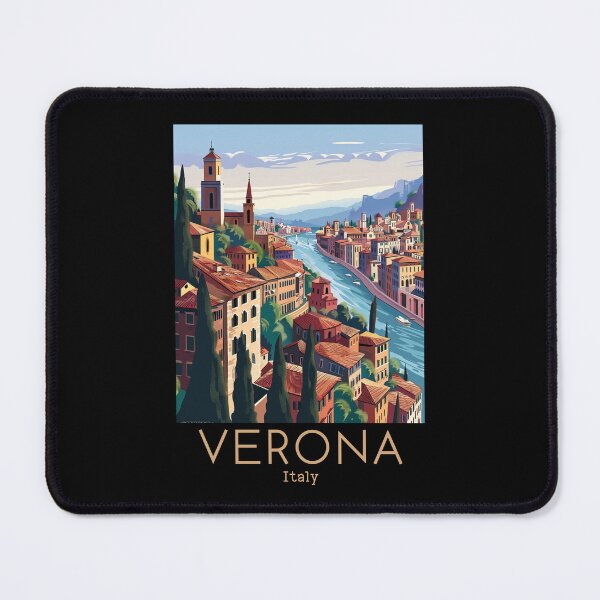 Item preview, A Vintage Travel Illustration of Verona - Italy designed and sold by GoodOldVintage.
