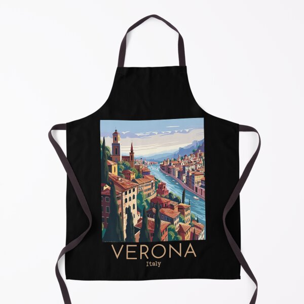 Item preview, A Vintage Travel Illustration of Verona - Italy designed and sold by GoodOldVintage.