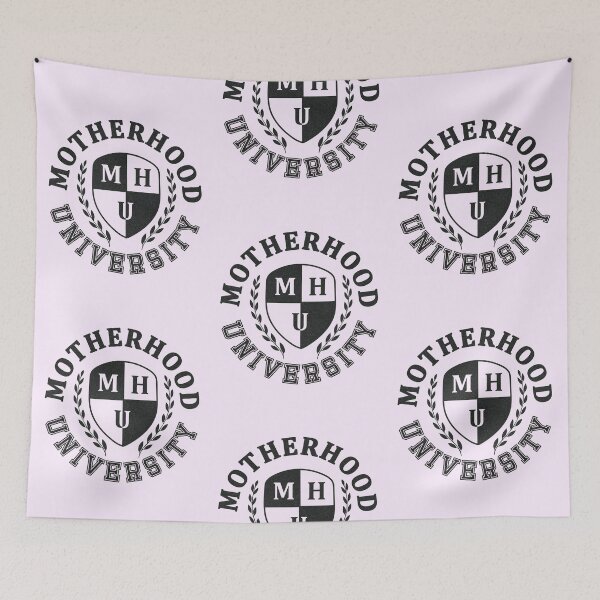Item preview, Motherhood University MHU (black) designed and sold by Margival.