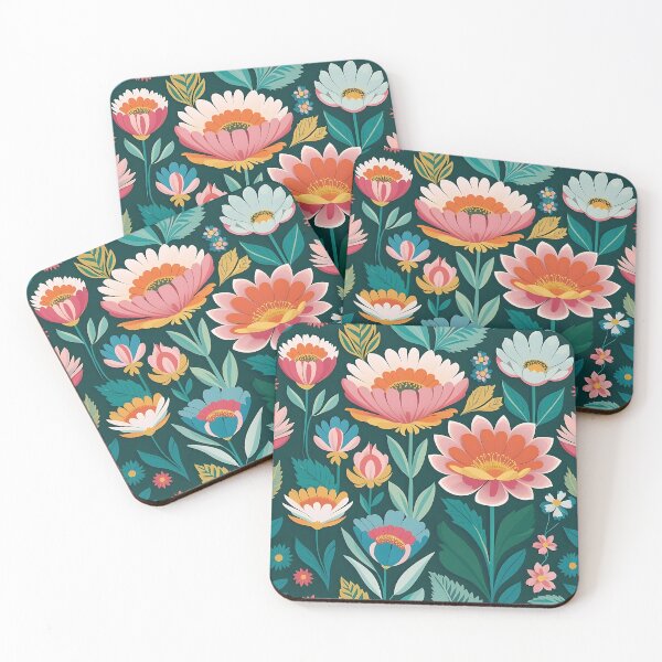 Item preview, Floral Symphony Pattern designed and sold by Haji  Kamora.