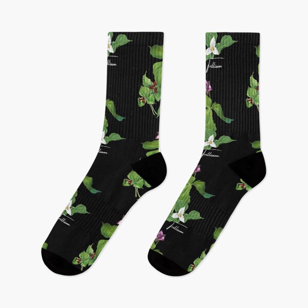 Item preview, Trillium Woodland Wildflowers Nature Design designed and sold by EarthArtDesigns.