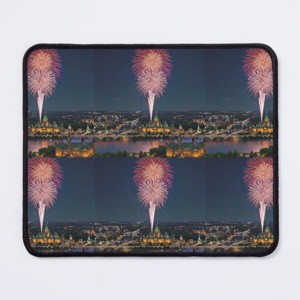 Item preview, Fireworks Above Ottawa designed and sold by Burkae.