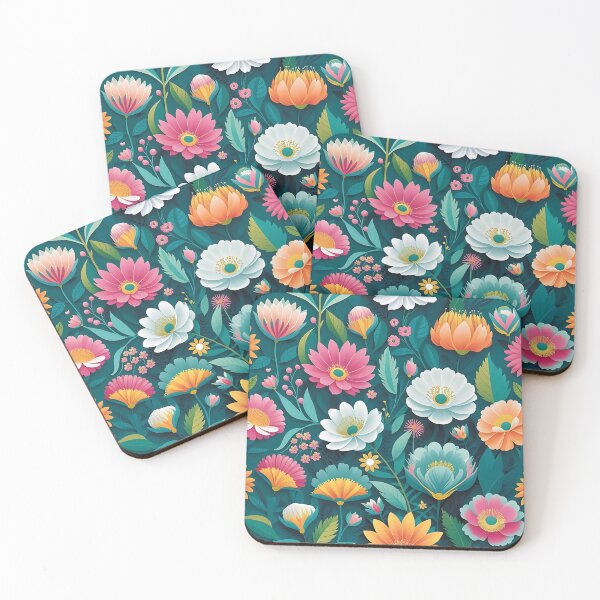 Item preview, Floral Symphony Pattern designed and sold by Haji  Kamora.