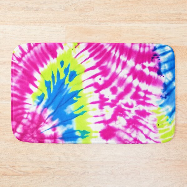 Item preview, Colorful Tie-Dye Pink Lime Green Blue designed and sold by Annabelhut.