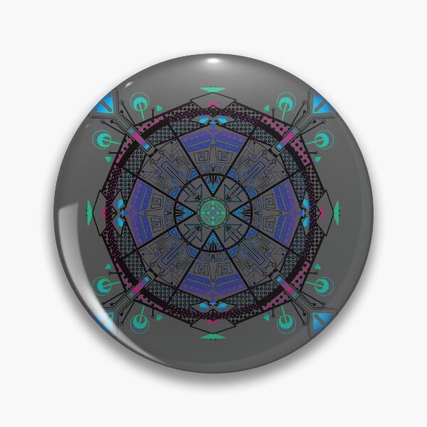 Artikelvorschau, Direction, Leggings from ByteMode, Cyberpunk mandala symbol entworfen und verkauft von ByteMode.