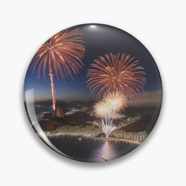 Item preview, Fireworks Above Rio De Janeiro  designed and sold by Burkae.