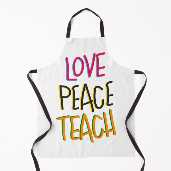 Item preview, Love Peace Teach text design. designed and sold by Riva Begum.
