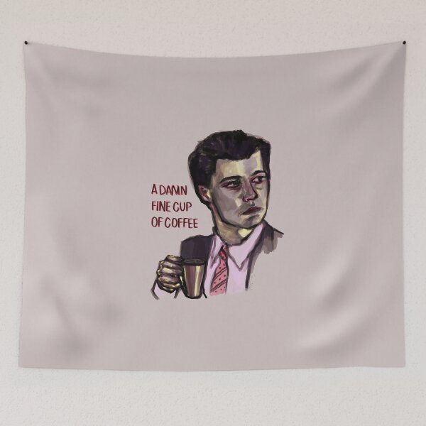 Item preview, a damn fine cup of coffee - dale cooper - twin peaks  designed and sold by strangerabbit.