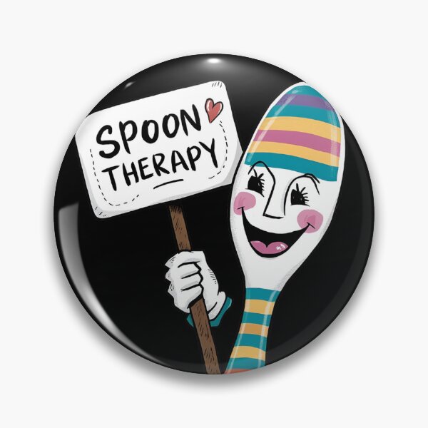 Item preview, Spoon Therapy for Fibromyalgia: Navigating Mental Health with Humor designed and sold by BrooklynRhodes.