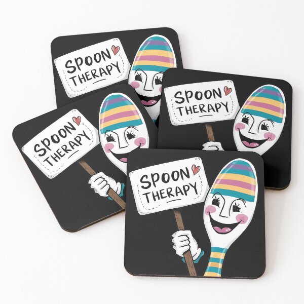 Item preview, Spoon Therapy for Fibromyalgia: Navigating Mental Health with Humor designed and sold by BrooklynRhodes.