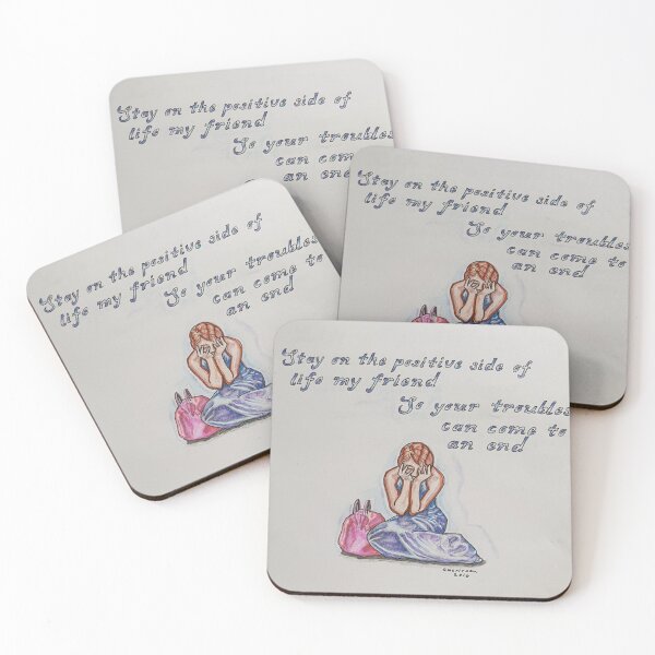Item preview, Stay positive designed and sold by Arte di Bam.
