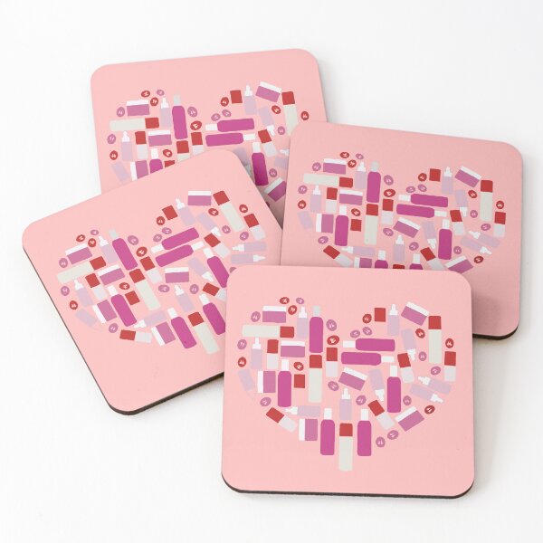 Item preview, Heart made of face care products designed and sold by CreativeWorld96.