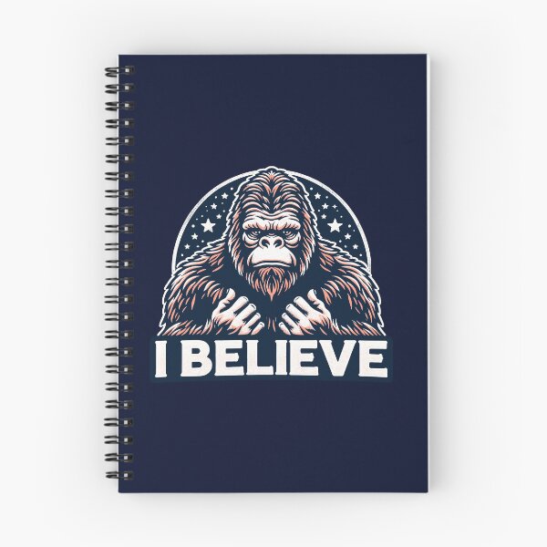 Aperçu de l'œuvre Je crois (dans Bigfoot) créée et vendue par FabledTees.