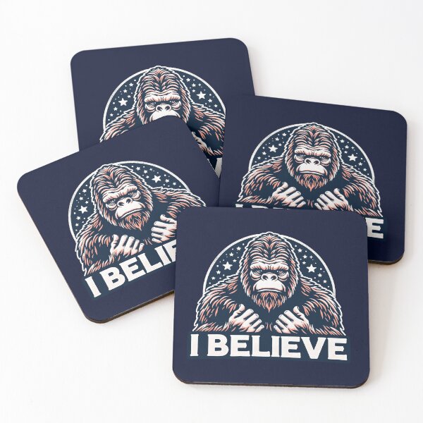 Aperçu de l'œuvre Je crois (dans Bigfoot) créée et vendue par FabledTees.