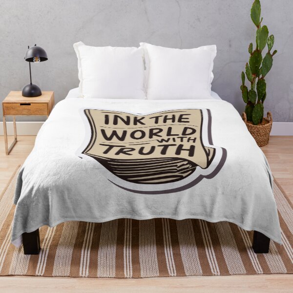 Item preview, Tinta el mundo con la verdad - Periodismo retro designed and sold by NiftyWrx.